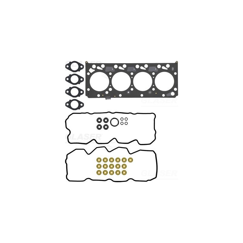 KOMPLET USZCZELEK GŁOWICY GLASER D90323-00 IVECO F4AFE411 15-