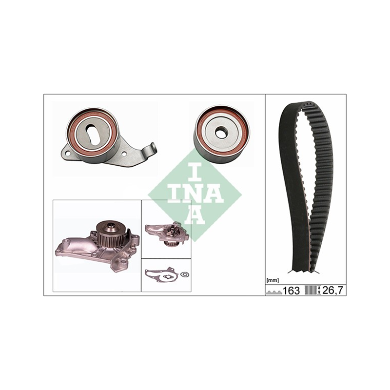 KOMPLET ROZRZĄDU INA 530026830 TOYOTA 2.0 86-01