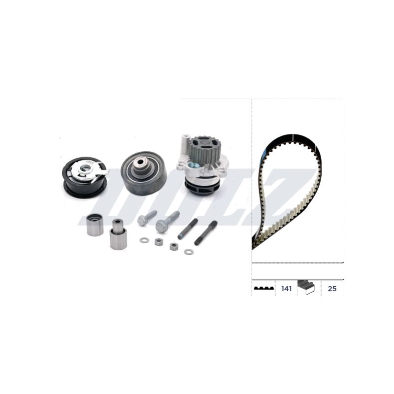 KOMPLET ROZRZĄDU DOLZ KD013 VW 1.9D 97-