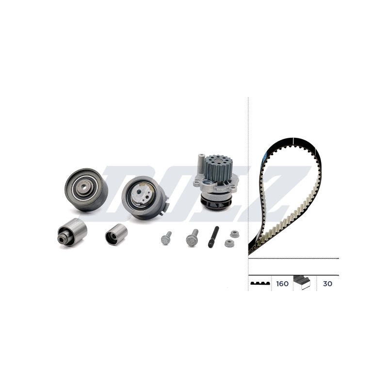 KOMPLET ROZRZĄDU DOLZ KD062 VW 2.0D 03-