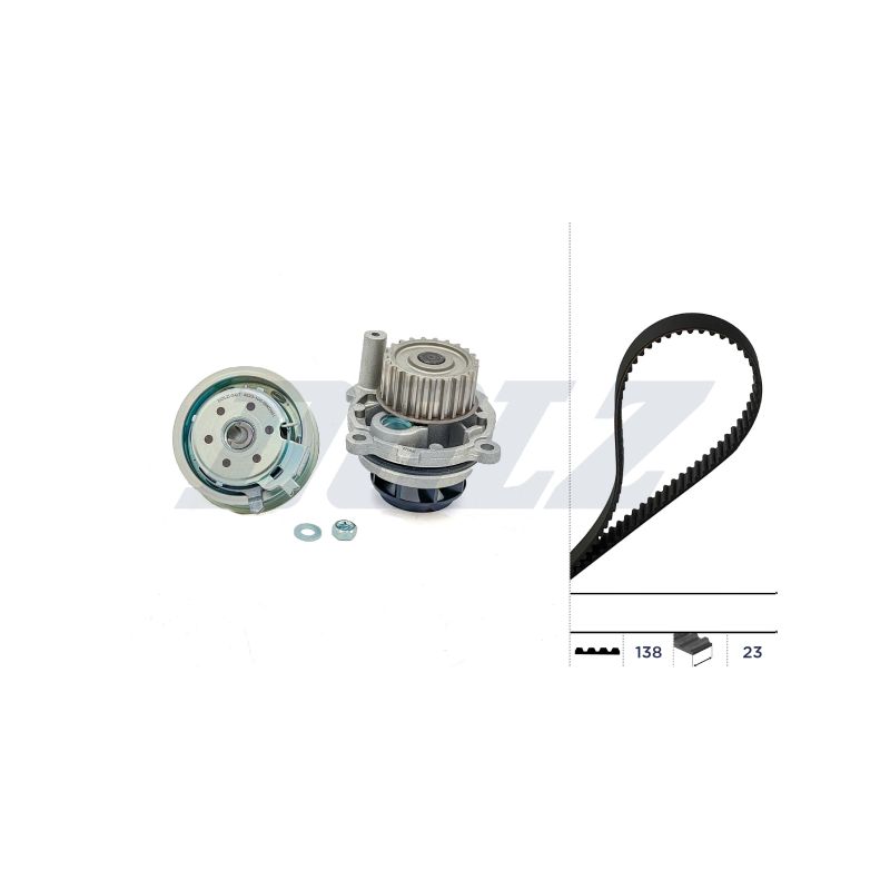 KOMPLET ROZRZĄDU DOLZ KD050 VW 1.6-2.0 94-