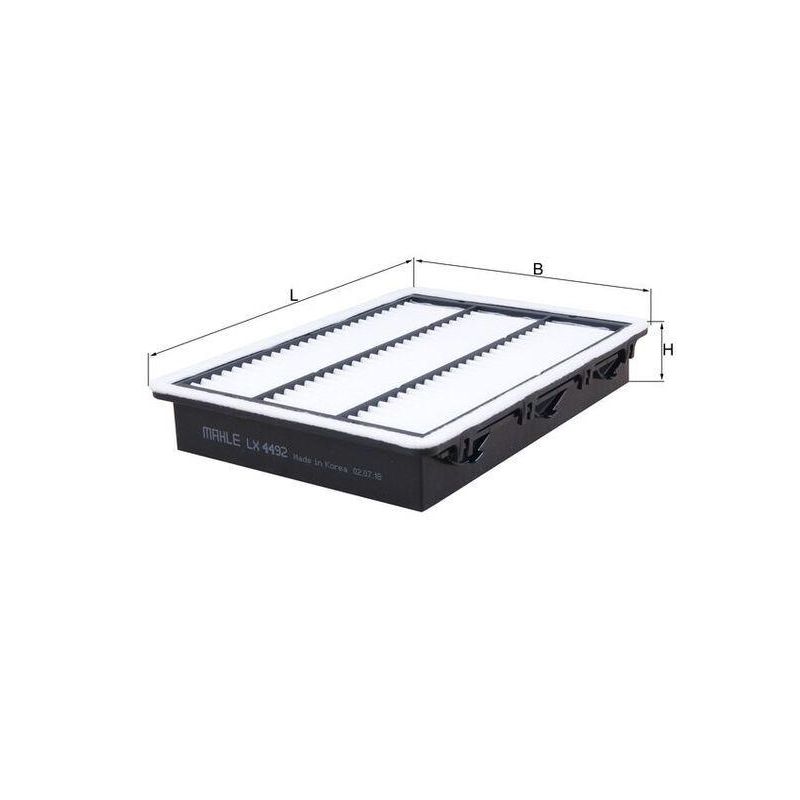 FILTR POWIETRZA KNEHT LX4492 HYUNDAI 1.6-2.0CRDI 15-