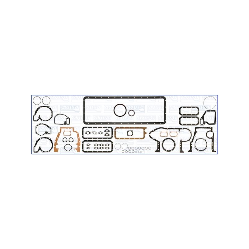 KOMPLET USZCZELEK BLOKU AJUSA 54069300 DAF DKS 74-