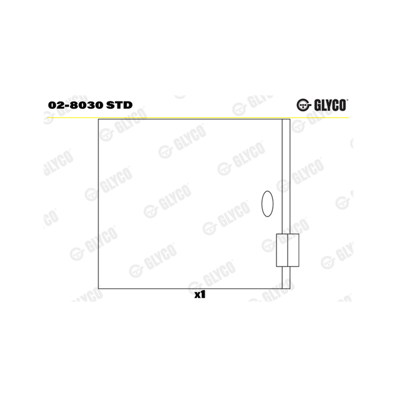 GLY 02-8030 STD PANEWKI WAŁKA ROZ POR 2.5-3.6 96-08