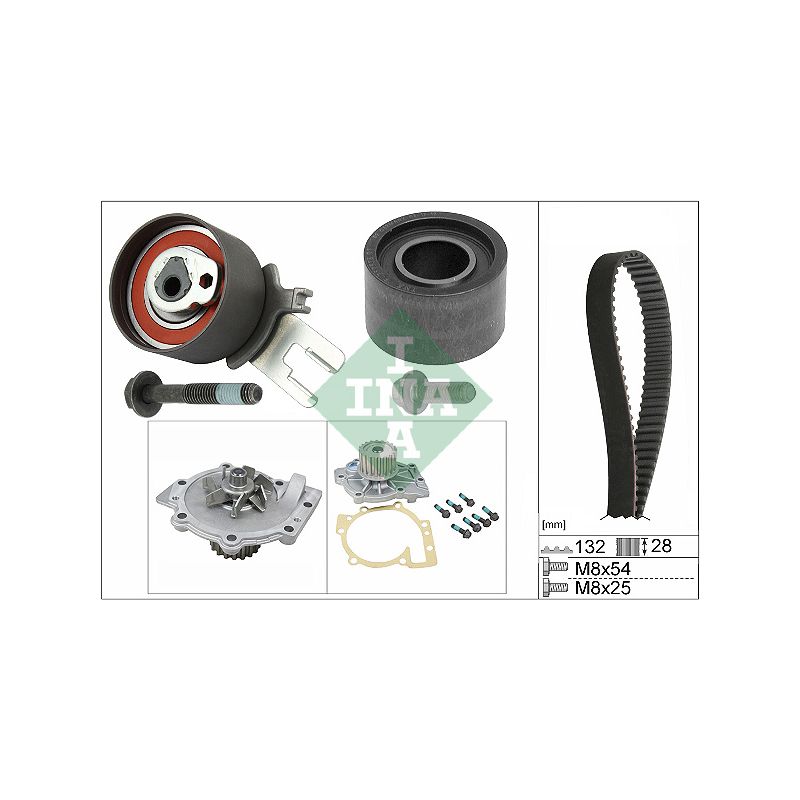 KOMPLET ROZRZĄDU INA 530058230 VOLVO 2.0D-2.4D 01-