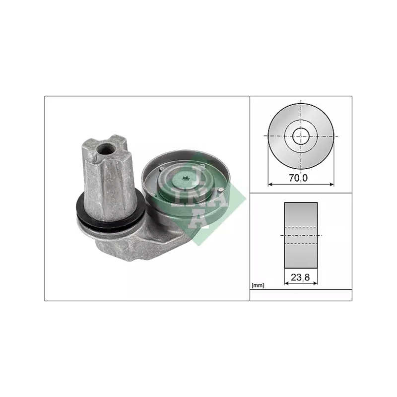 NAPINACZ PASKA INA 534063510 ROVER 2.7-3.0TD 04-18