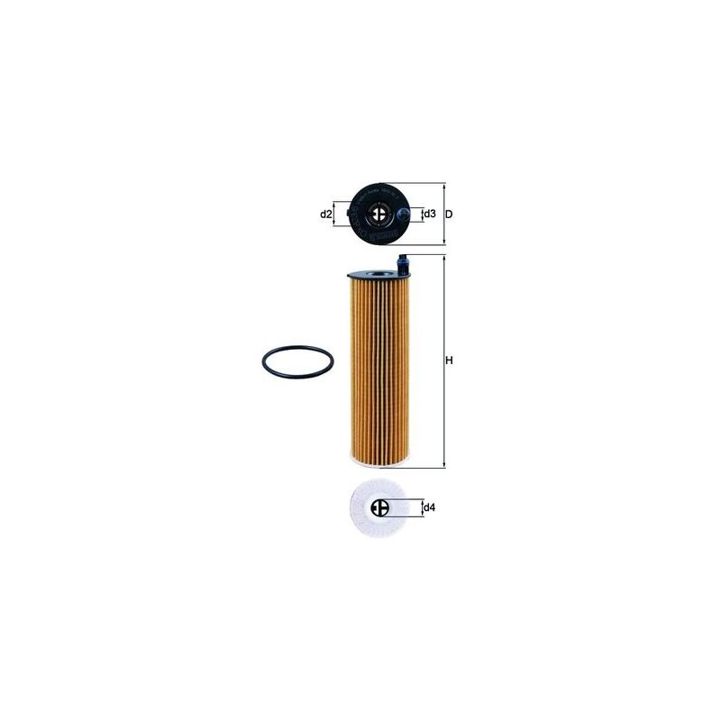 FILTR OLEJU KNEHT OX823/6D MERCEDES 2.0D 16-