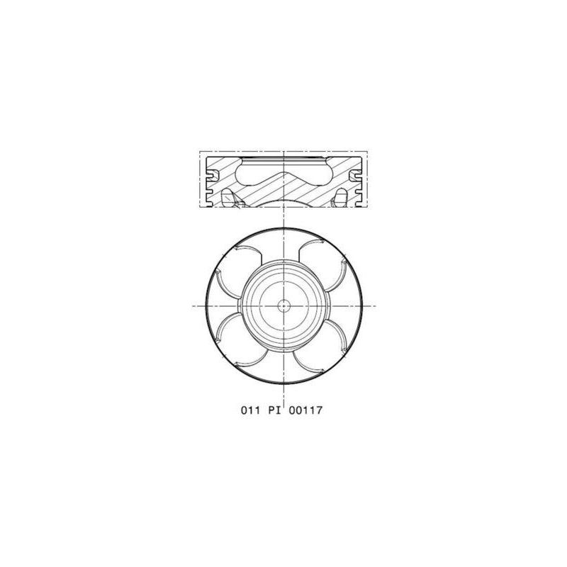 TŁOK MAHLE 011PI00117002 0.40 FIAT 1.3JTD/CDTI 09-