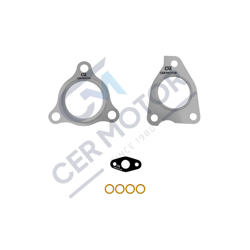 KOMPLET USZCZELEK TURBOSPRĘŻARKI CER A9327 RENAULT 1.6DCI 09-