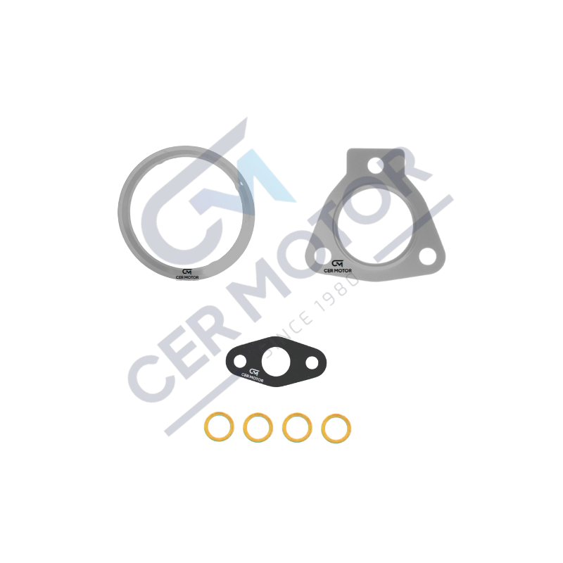 KOMPLET USZCZELEK TURBOSPRĘŻARKI CER A7726B OPEL 2.0CDTI 06-