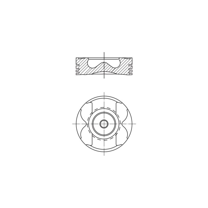 TŁOK MAHLE 039PI00133002 0.50 FORD 2.7D 02-