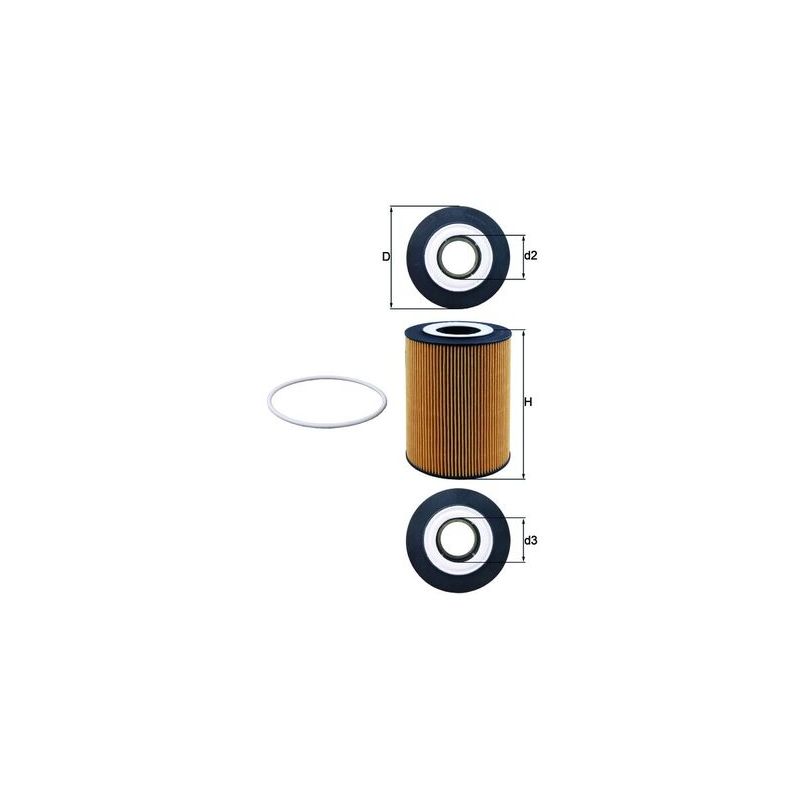 FILTR OLEJU KNEHT OX359D DAF XF
