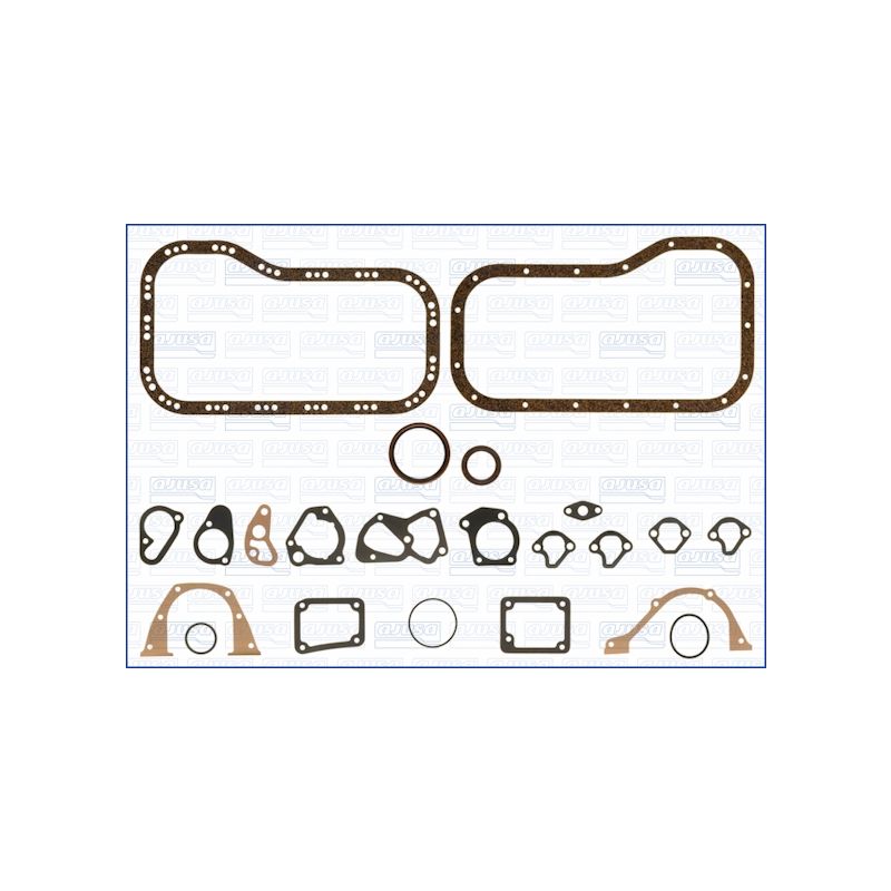 KOMPLET USZCZELEK BLOKU AJUSA 54016400 FIAT 1.0-1.1 UNO60 86-95