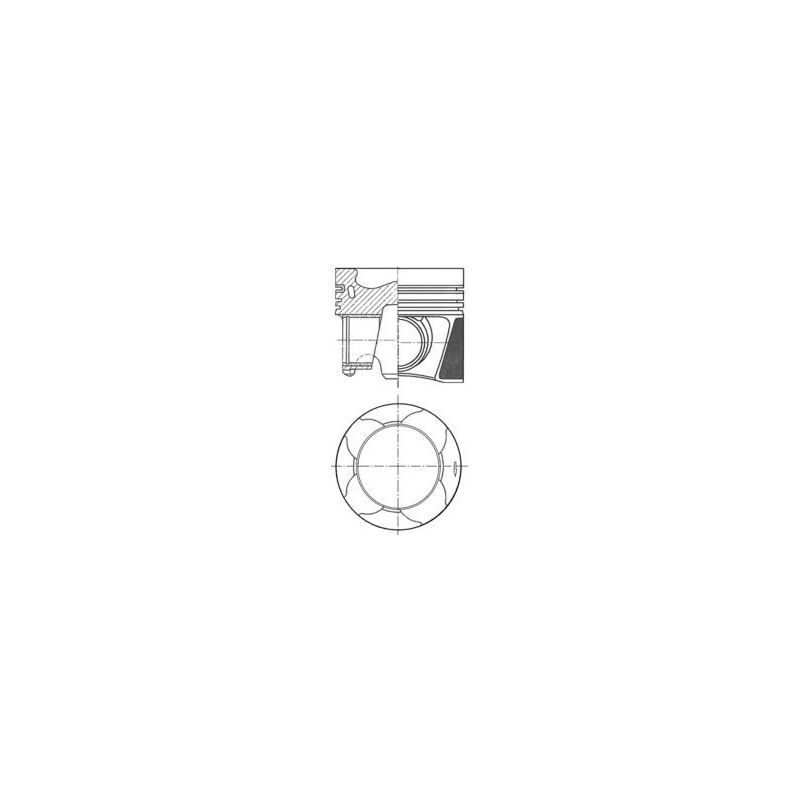 TŁOK KOLBENSCHMIDT 41861600 STD VW 2.0TDI 14-
