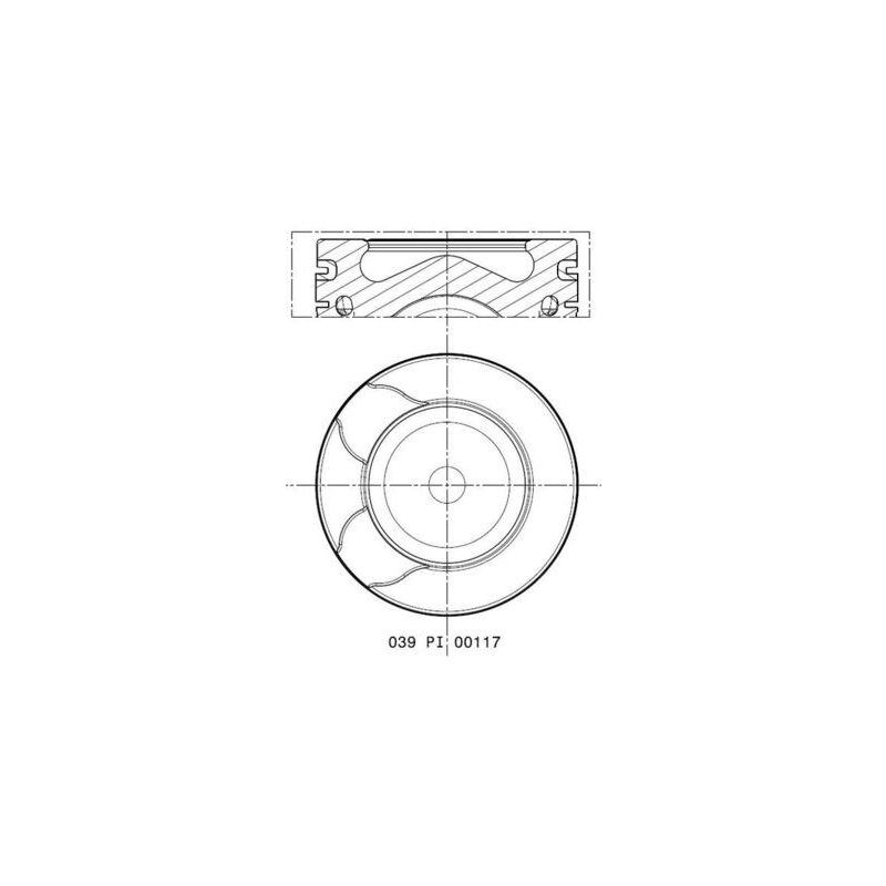 TŁOK MAHLE 039PI00117002 0.50 PSA 2.0HDI 09-