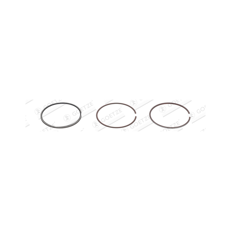 PIERŚCIENIE TŁOKOWE GOETZE 0843630010 STD TOYOTA 2/1.5/3 2.0D-4D