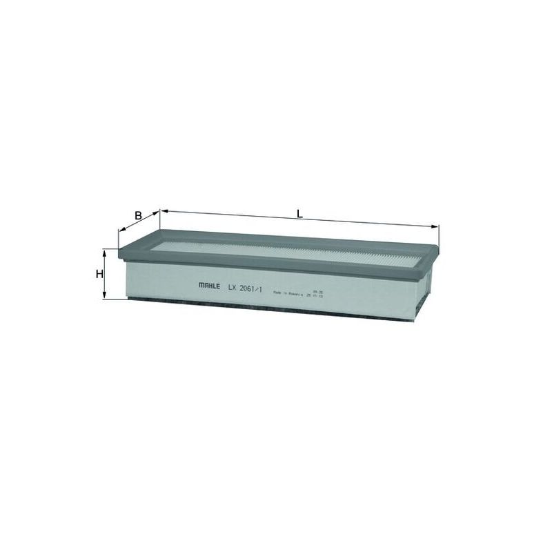FILTR POWIETRZA KNEHT LX2061/1 RENAULT 1.4-.1.6 04-