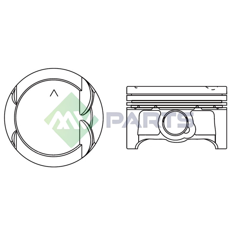 TŁOK MV PARTS P5328A STD RENAULT 2.0 11-