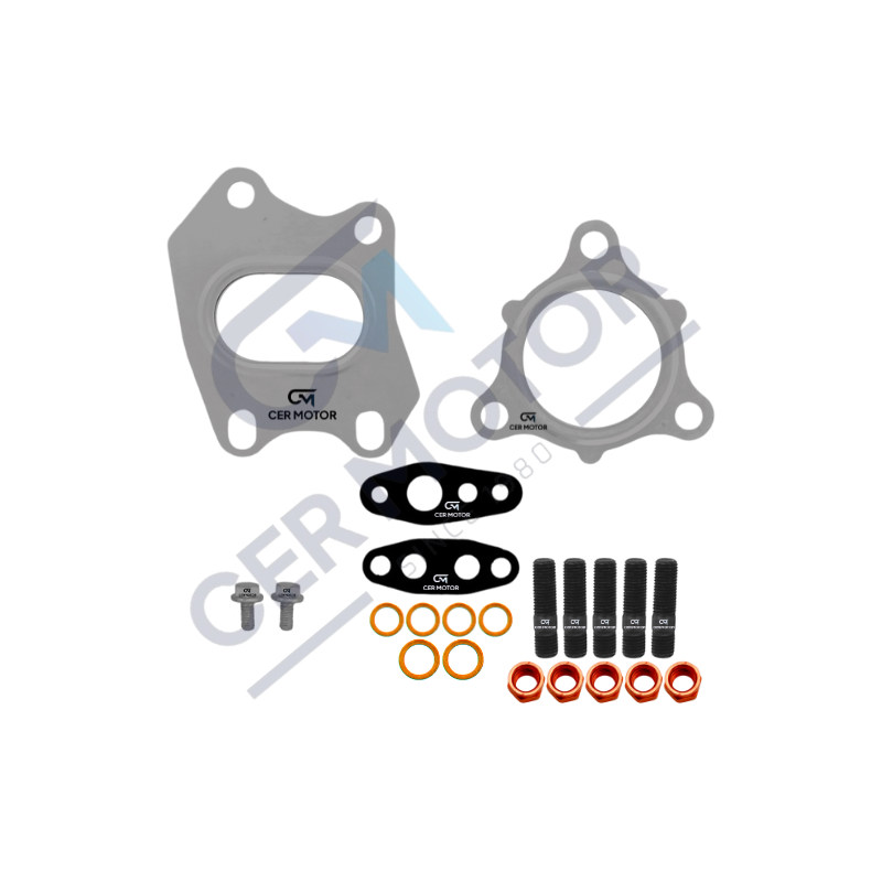 KOMPLET USZCZELEK TURBOSPRĘŻARKI CER A11796 MITSUBISHI 3.2TD 07-