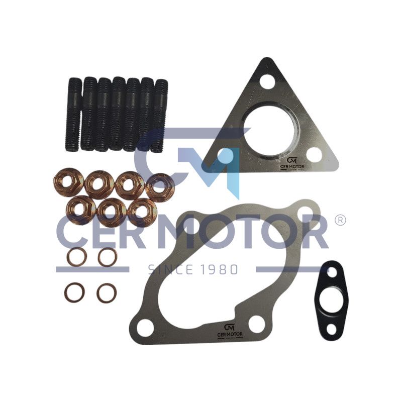 KOMPLET USZCZELEK TURBOSPRĘŻARKI CER A11813 MITSUBISHI 2.8TD 94-