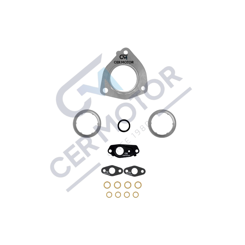 KOMPLET USZCZELEK TURBOSPRĘŻARKI CER A13716A RENAULT 3.0DCI 09-