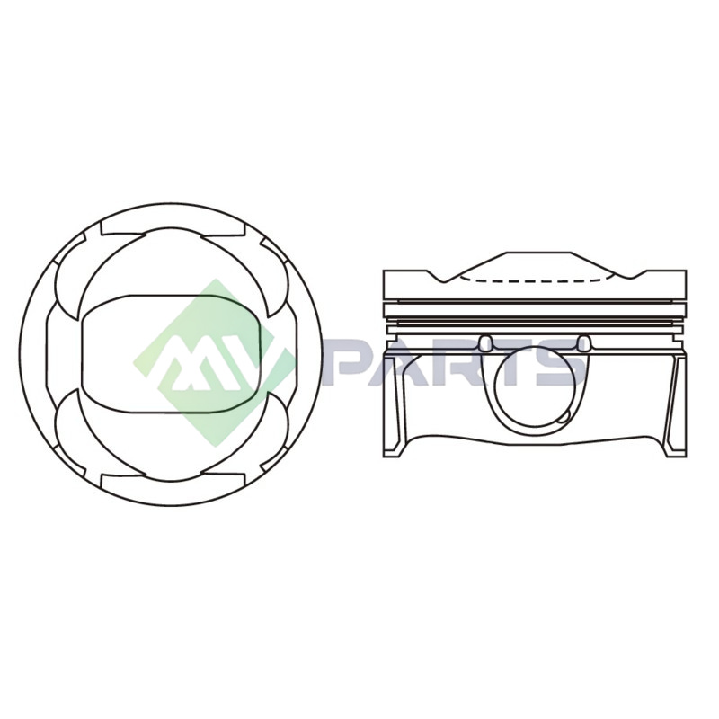 TŁOK MV PARTS P5305A STD PSA 1.2THP 15-