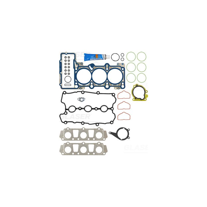 KOMPLET USZCZELEK GŁOWICY GLASER D90188-00 AD 3.0TFSI 10-18
