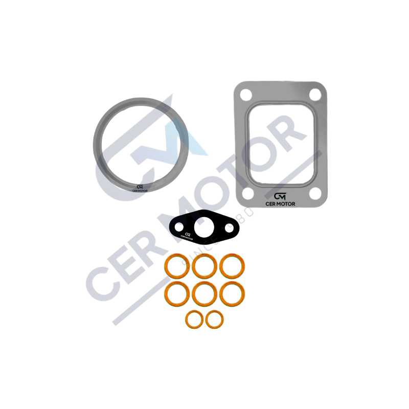 KOMPLET USZCZELEK TURBOSPRĘŻARKI CER A12449 IVECO 2.3TD 02-