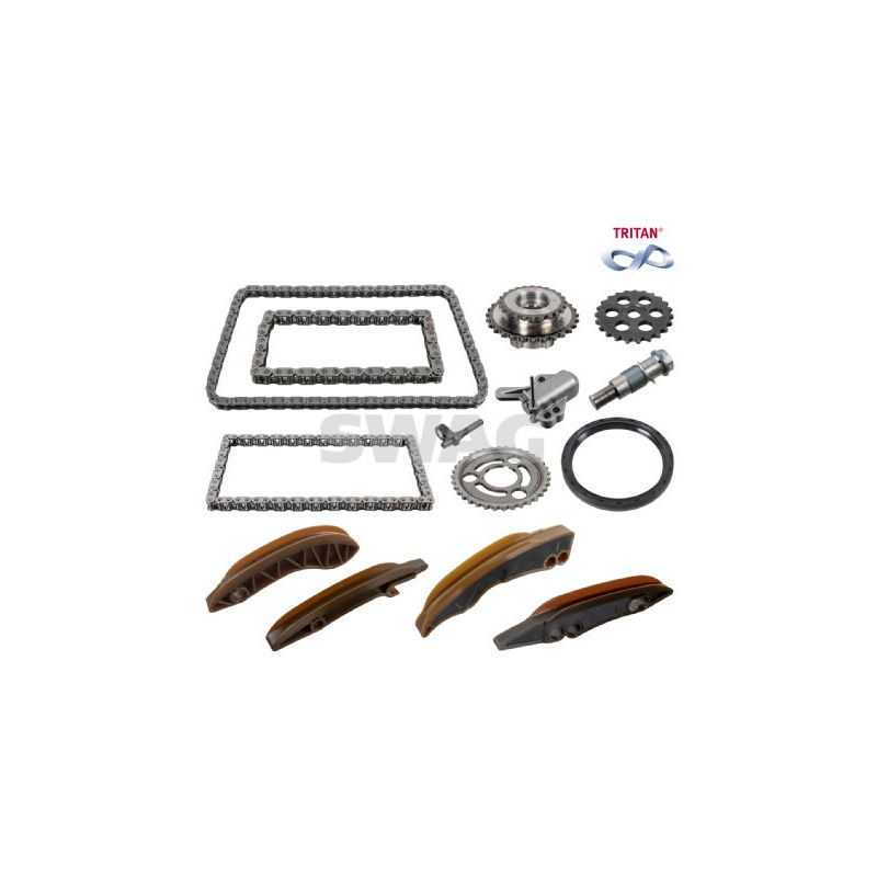 ZESTAW ROZRZĄDU ŁAŃCUCHOWEGO POMPY WTRYSKOWEJ SWAG 33104296 BMW 1.5-3.0 14-