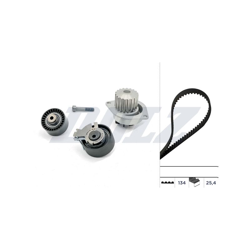 KOMPLET ROZRZĄDU DOLZ KD049 PSA 1.6 00-