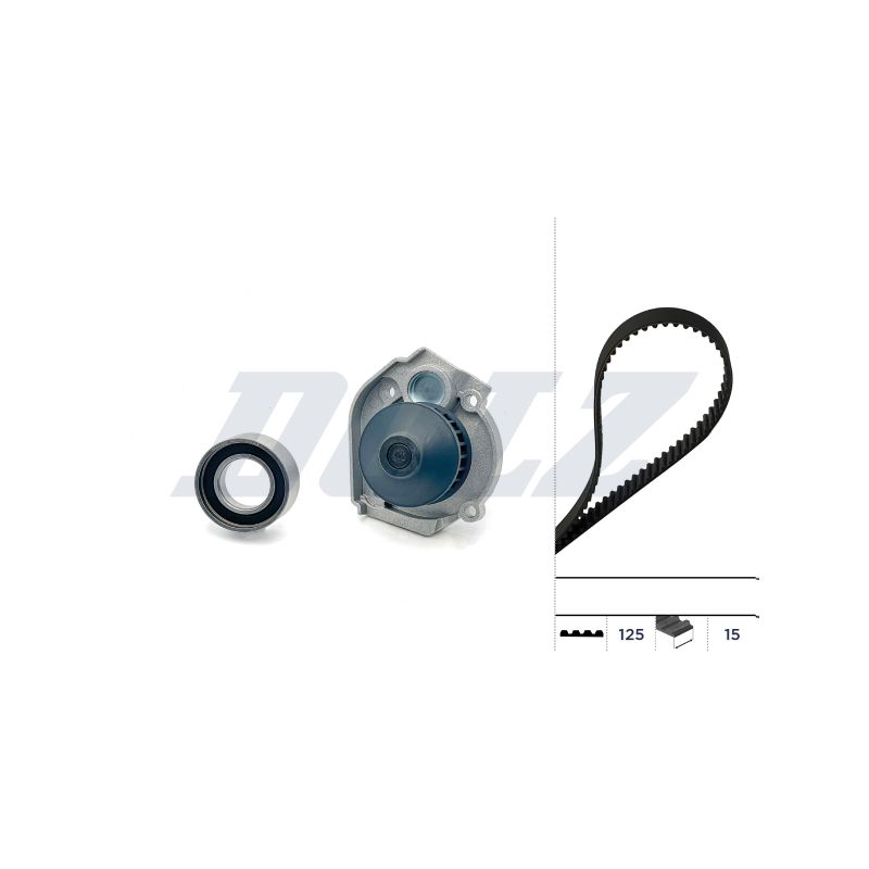 KOMPLET ROZRZĄDU DOLZ KD091 FORD T 1.0-1.1 87-10