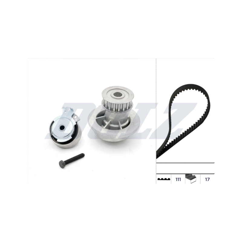 KOMPLET ROZRZĄDU DOLZ KD025 DAEWOO 1.3-1.5 97-