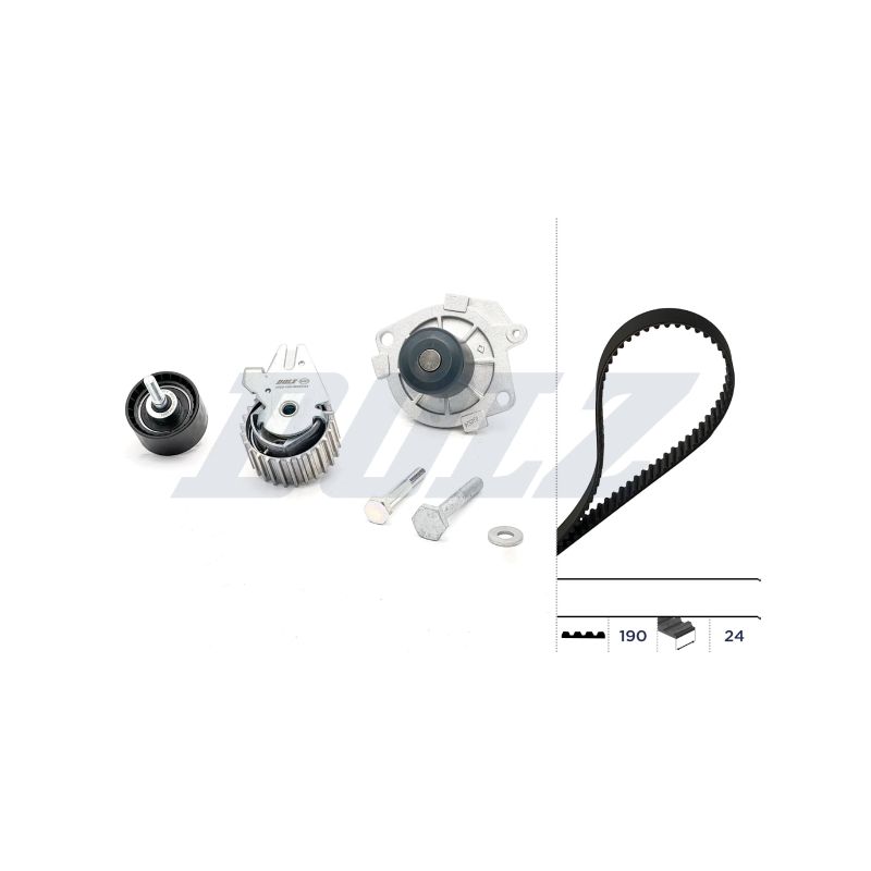 KOMPLET ROZRZĄDU DOLZ KD032 FORD T 1.9D 99-
