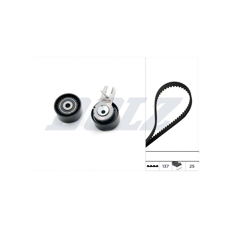 KOMPLET ROZRZĄDU DOLZ SKD016 PSA 1.6D 03-