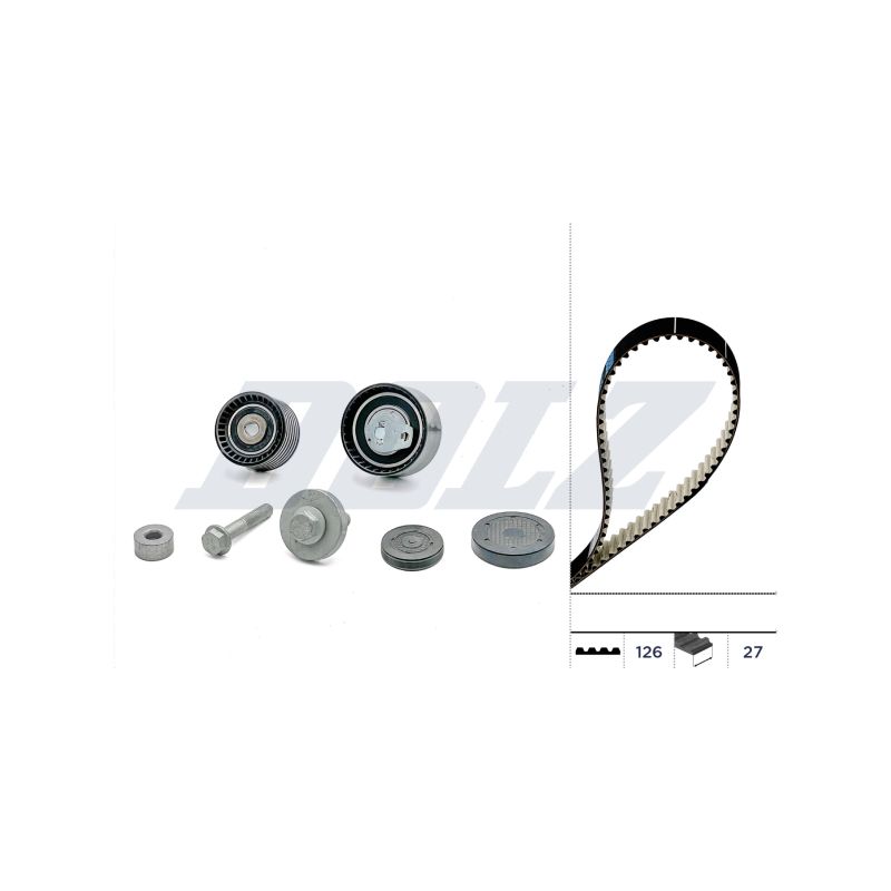 KOMPLET ROZRZĄDU DOLZ SKD117 RENAULT 1.8-2.0/T 01-