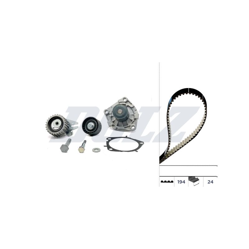KOMPLET ROZRZĄDU DOLZ KD109 FORD T 1.6D 08-