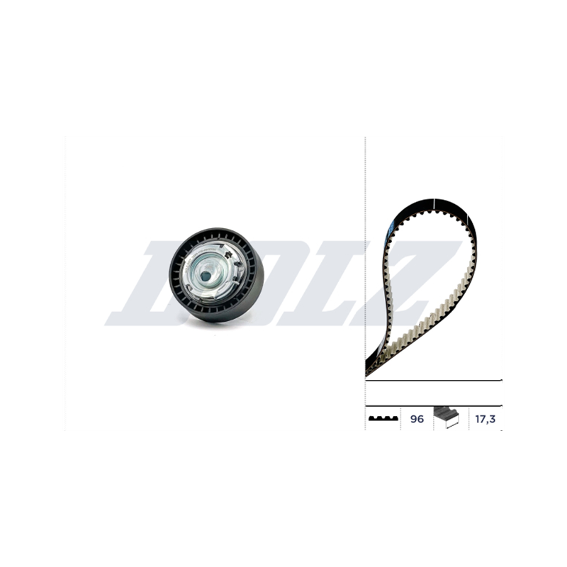 KOMPLET ROZRZĄDU DOLZ SKD085 RENAULT 1.4-1.6 07-