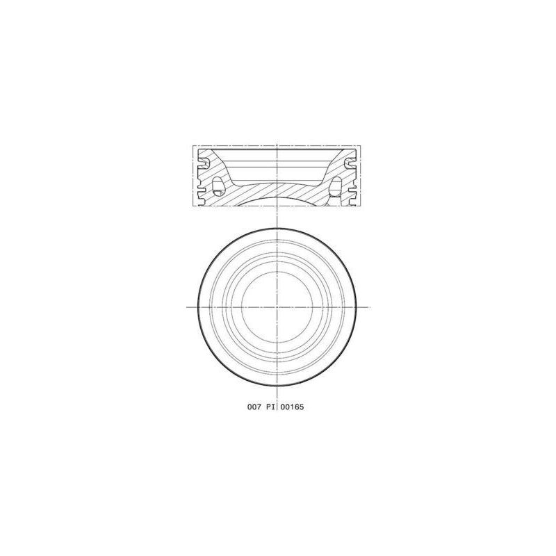 TŁOK MAHLE 007PI00165002 0.50 IVECO F4BE0611A