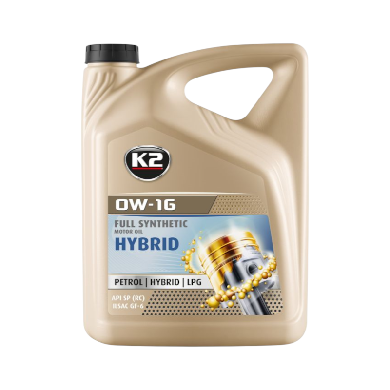 OLEJ SILNIKOWY K2 TEXAR 0W-16 HYBRID 5L K2 O0565E