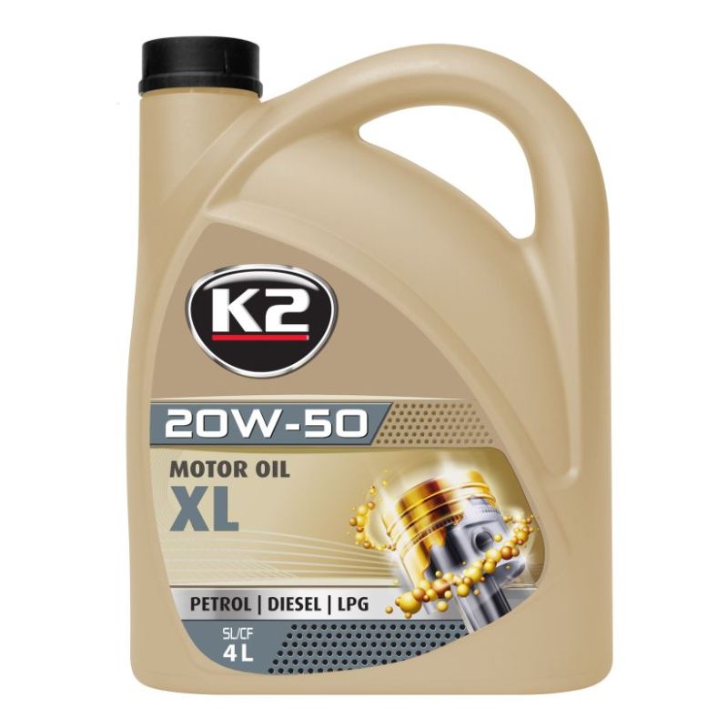 OLEJ SILNIKOWY K2 TEXAR 20W-50 XL 4L K2 O2714E