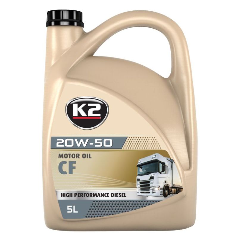 OLEJ SILNIKOWY K2 TEXAR 20W-50 CF 5L K2 O4105E