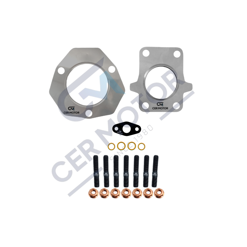KOMPLET USZCZELEK TURBOSPRĘŻARKI CER A13657 RENAULT 1.4TCe 09-