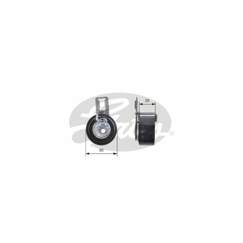 NAPINACZ PASKA GATES T43230 PSA 1.6HDI 09-