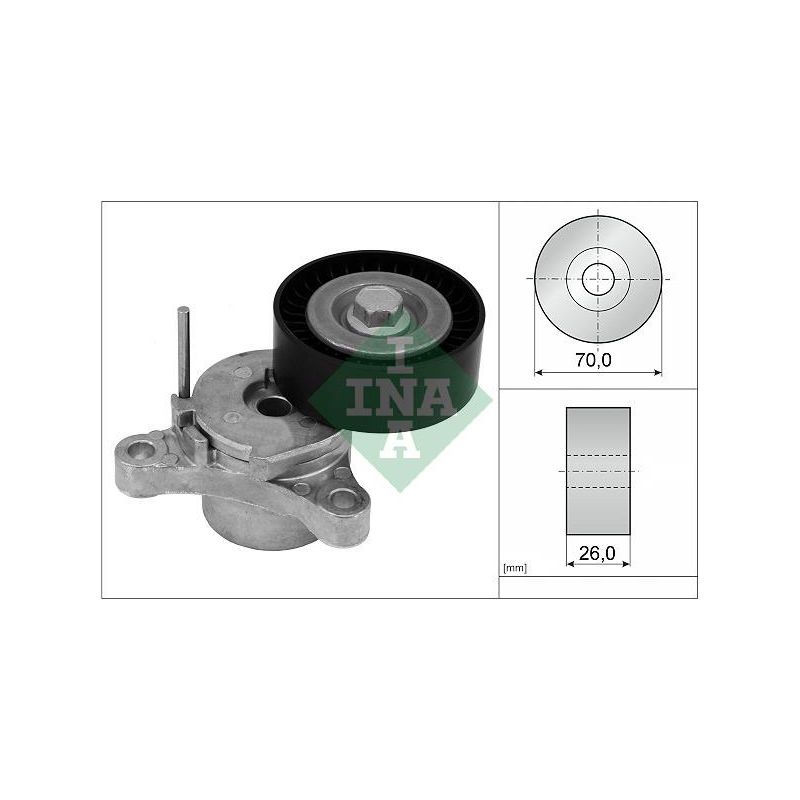 NAPINACZ PASKA INA 534066610 OPEL 2.0CDTI 14-18