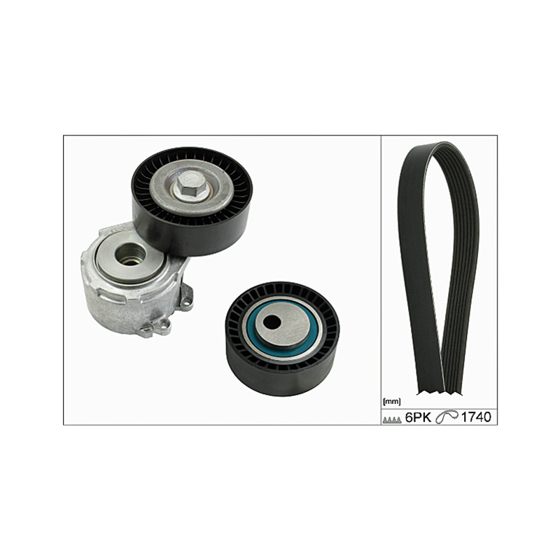KOMPLET PASKA WIELOROWKOWEGO INA 529001710 PSA 2.0HDI 99-11