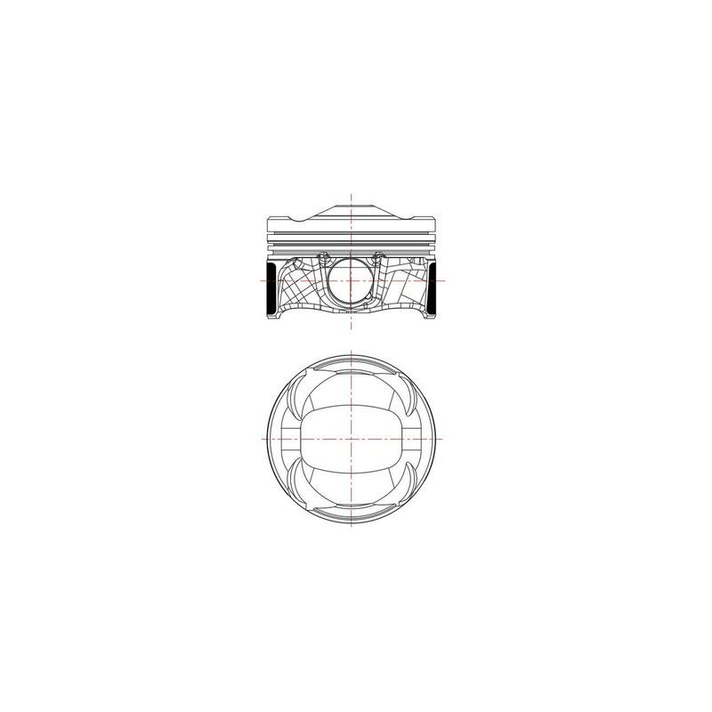 TŁOK MAHLE 039PI00134002 0.50 PSA 1.2THP 15-
