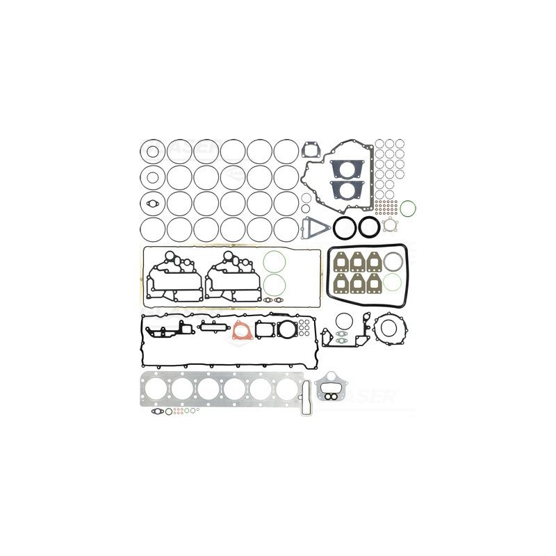 KOMPLET USZCZELEK SILNIKA GLASER S90374-00 MAN D2676 16-
