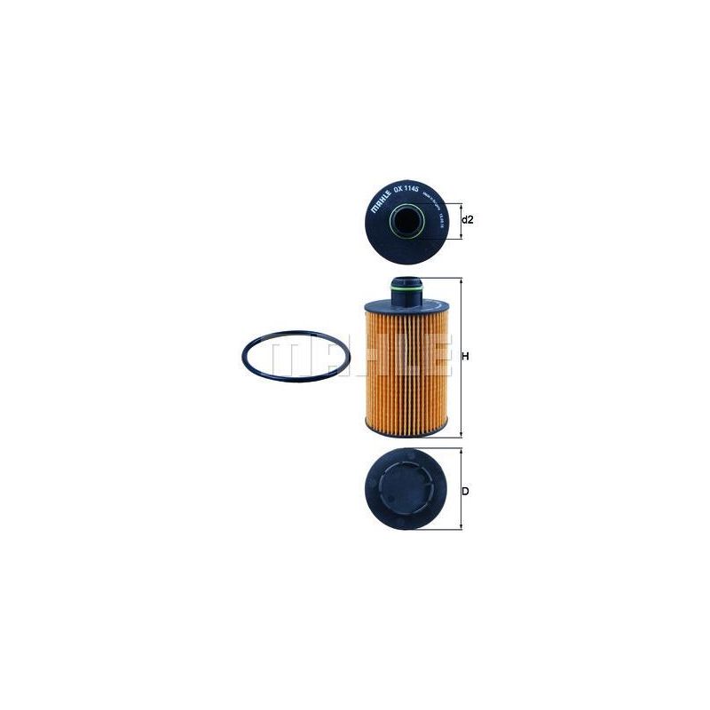 FILTR OLEJU KNEHT OX1145D JEEP 3.0 11-17