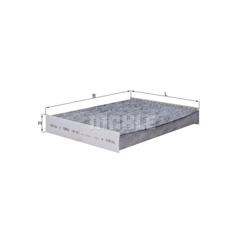 FILTR KABINOWY KNEHT LAK891 NISSAN 1.2-2.5 12-