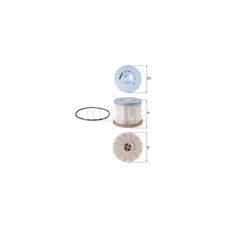 FILTR PALIWA KNEHT KX505D ILTR.PL IZ 2.3-3.0 06-12